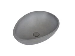 Lavabo Da Appoggio Concrete 53,4x39 H16,7 Cemento