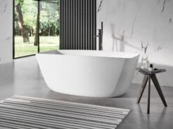 Vasca Freestanding Lybra 156,5x70 Cm Bianco Opaco