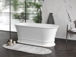 Vasca Freestanding Olympia 160x78,5 Cm Bianco Opaco